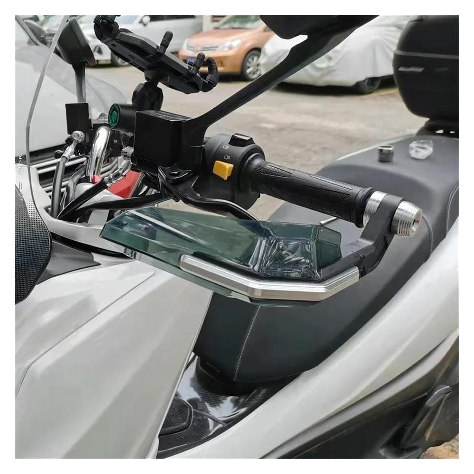 Per SYM Per CRUISYM 150 180 300 GTS 300i Per JOYMAX Z300 Moto Paramani Scudo Paramani Protettore Parabrezza Accessori(GREEEN)