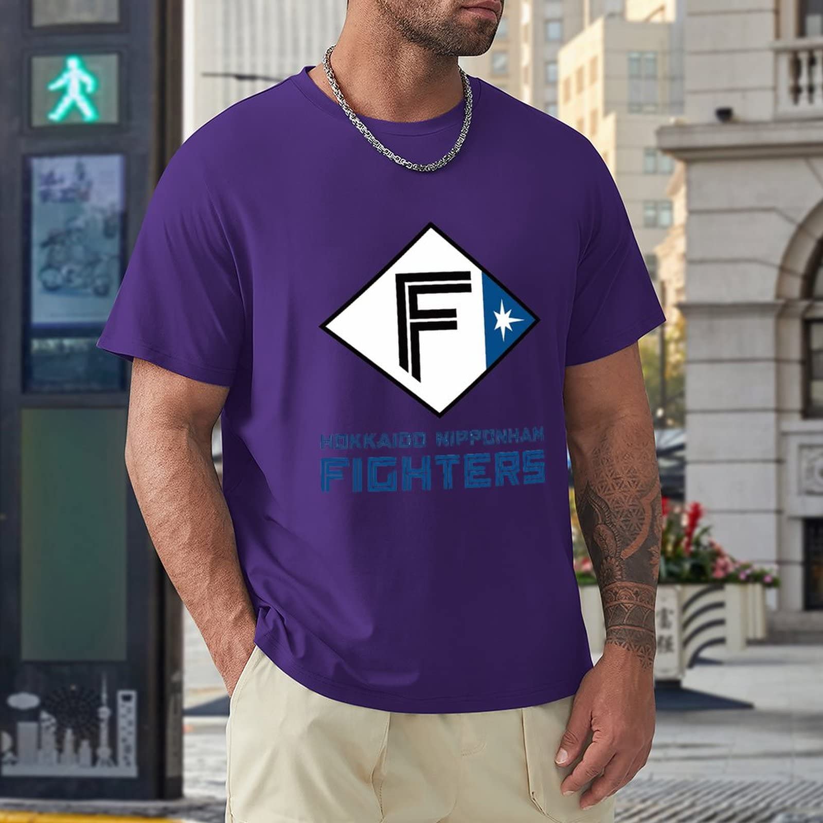 Amazon.co.jp: 北海道日本ハムファイターズ Tシャツ メンズ 半袖