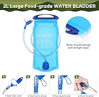 Vista 5 de Maelstromhydration Backpack Verde militar