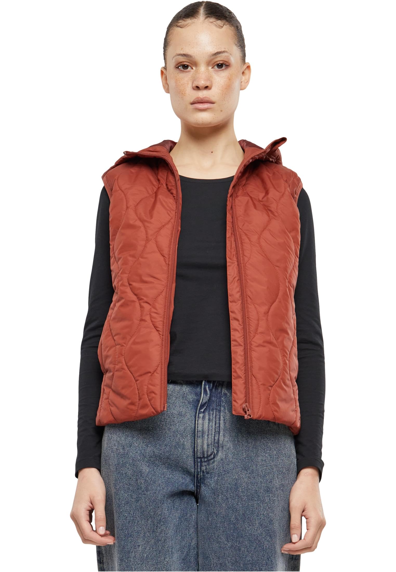 URBAN CLASSICS Steppweste Damen Super Light Puffer Vest