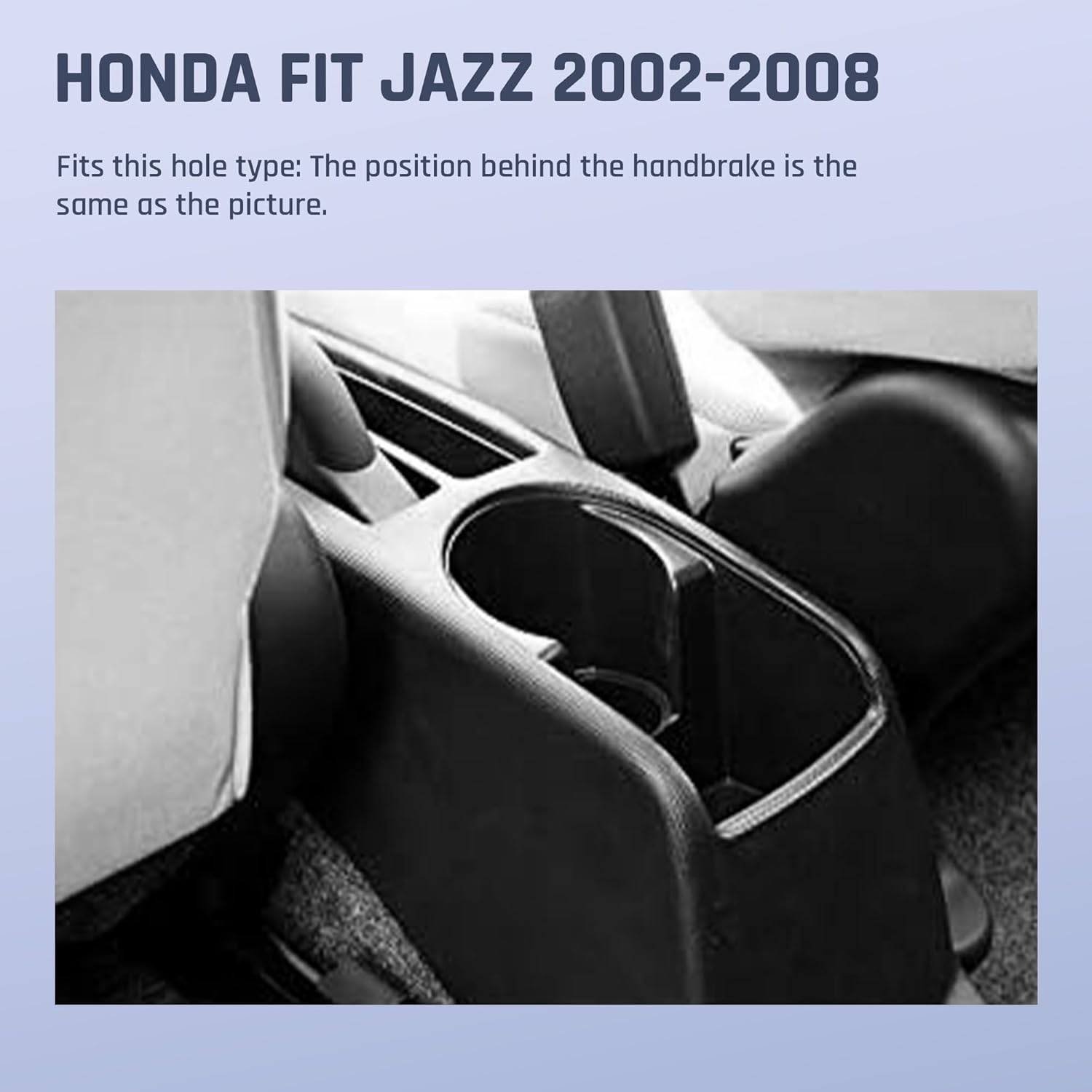 YJYWZH Car Armrest Storage Box for Honda Fit Jazz 2002-2008 Auto Accessories, 3 USB Double-Layer Storage Arm Rest Center Console Organizer Leather Arm Rest Box Centre Interior (Black Stitching)