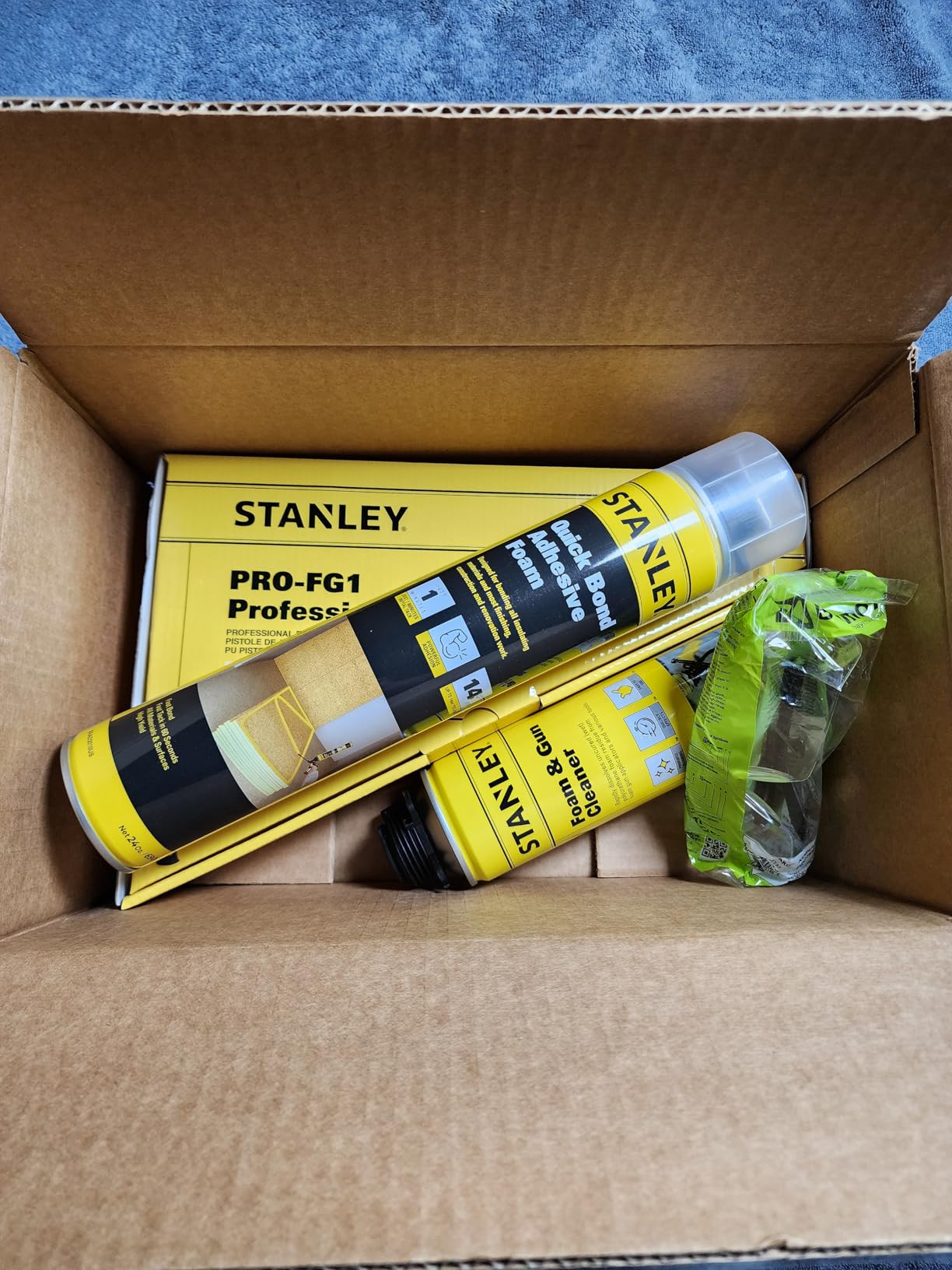 Stanley FA192P Quick Bond Pro Construction Gun Foam Adhesive | 24 oz