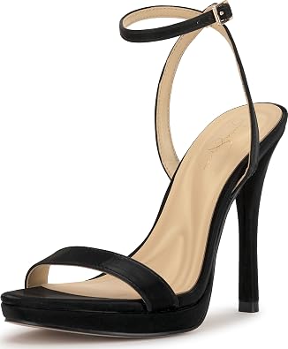 Jessica Simpson Women's Divra Ankle Strap High Heels Sandals