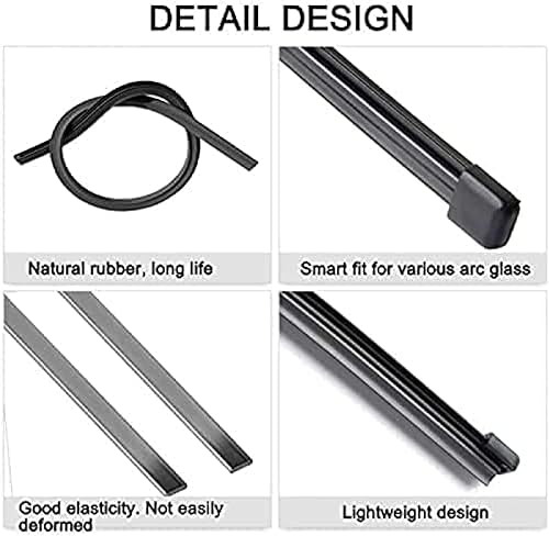 Miniatura 5 de Brazo de limpiaparabrisas trasero para Mazda CX-3 2015 2016 2017 2018 2019 2020 2021 Tamaño 12 pulgadas Kit de reemplazo de limpiaparabrisas trasero