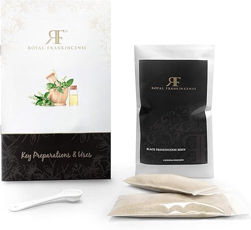 Miniatura 7 de Royal Frankincense Polvo de resina de incienso negro orgánico certificado Hojari de Omán (Boswellia Sacra) (1 lblibra)