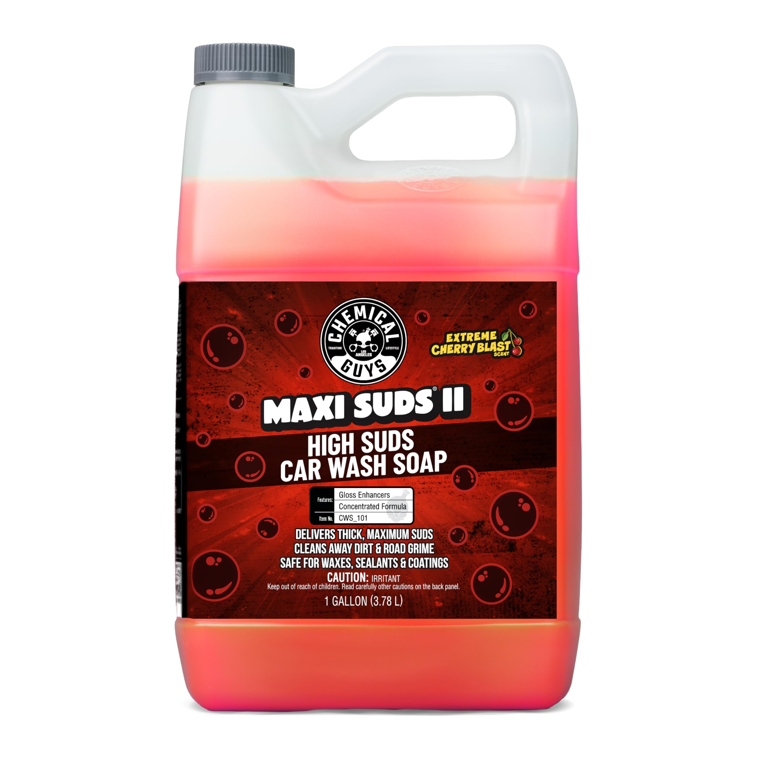 Amazon.com: Chemical Guys CWS_101 Maxi-Suds II Foaming Car Wash