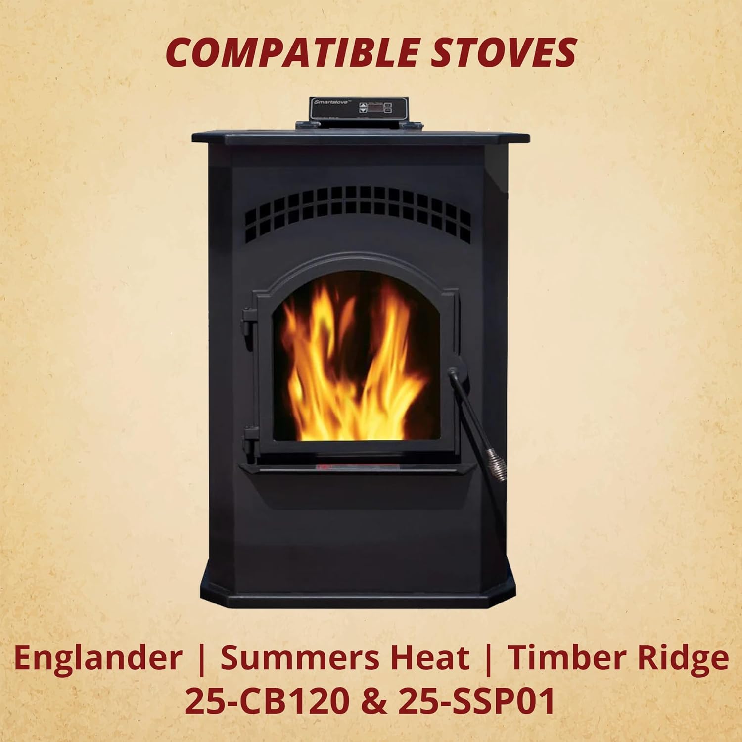 Pellethead England Stove Works PU-SSBP, Englander Smart Burnpot, Firepot, 25-CB120 & 25-SSP01