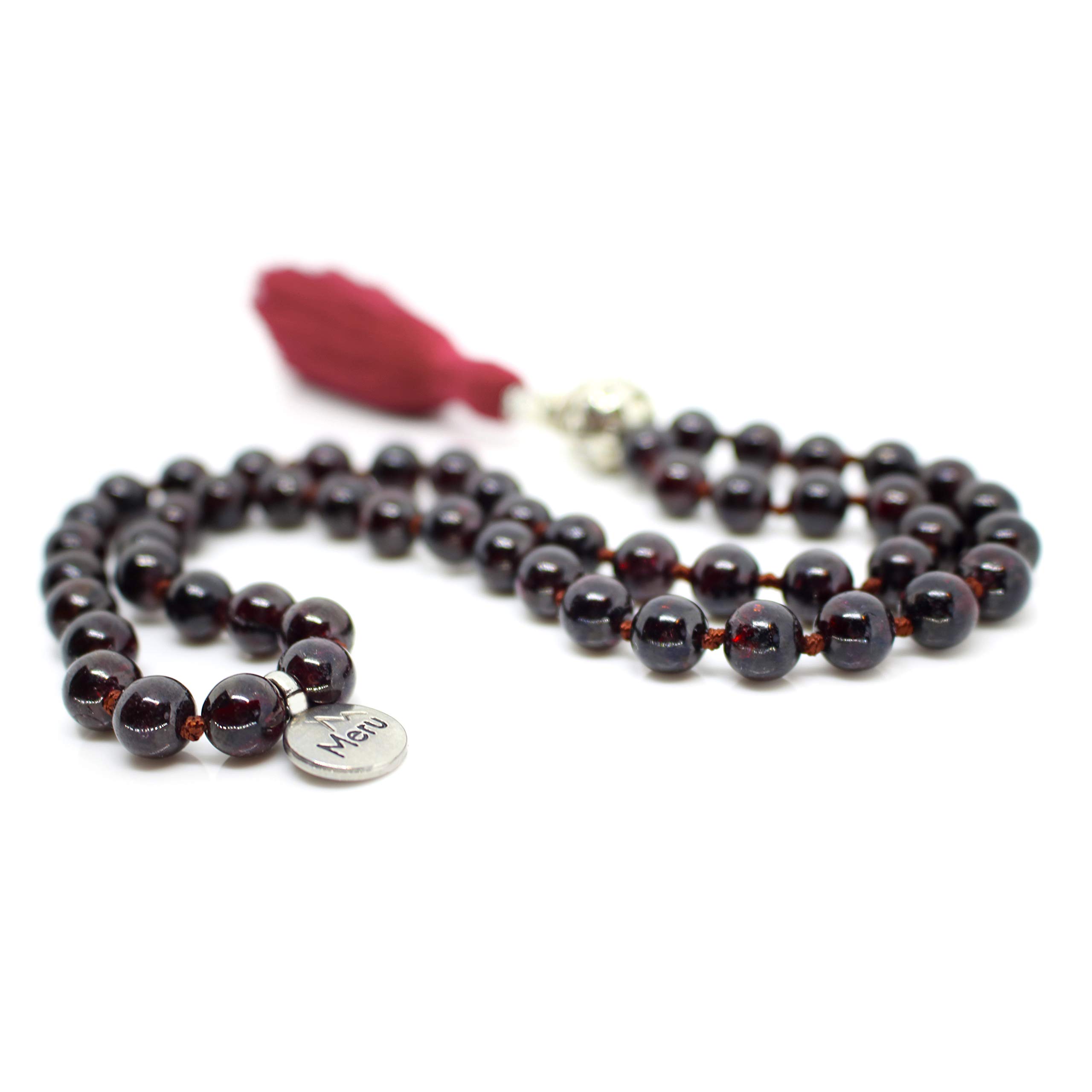 Premium Travel Pocket Mala Beads - 54 Beads - Travel Mala Beads - Mini Mala Beads - Mini Japa Mala