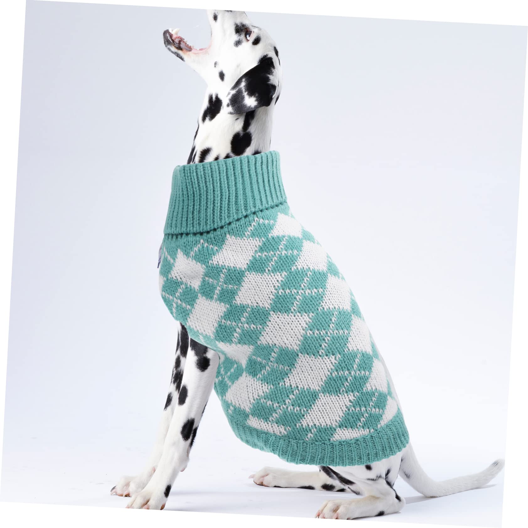 INOOMP 5pièces Pull Chien Adorable à Carreaux Vêtement Chaud pour Chiens Et Costumes Et Hiver pour Et Activités Extérieures