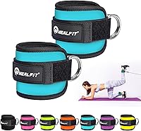 Vista 14 de Ankle Strap for Cable Machine, Gym Ankle Cuff for Kickbacks, Leg Extensions, Glute Workouts, Booty Hip Abductors Exercise for Women and Men