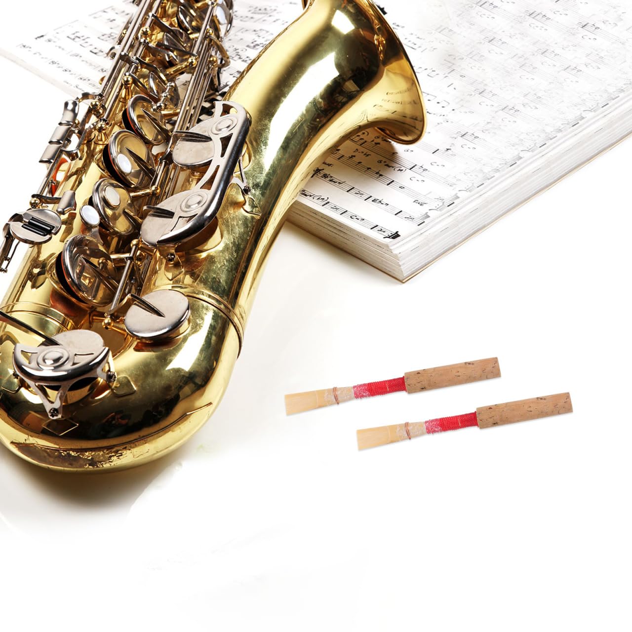 BESPORTBLE Ance Naturali Per Oboe 2 Pezzi Kit Di Ricambio Per Strumenti a Fiato Ancia Morbida Per Principianti Con Montaggio Preciso E Suono Melodioso Per Esibizioni E Pratica