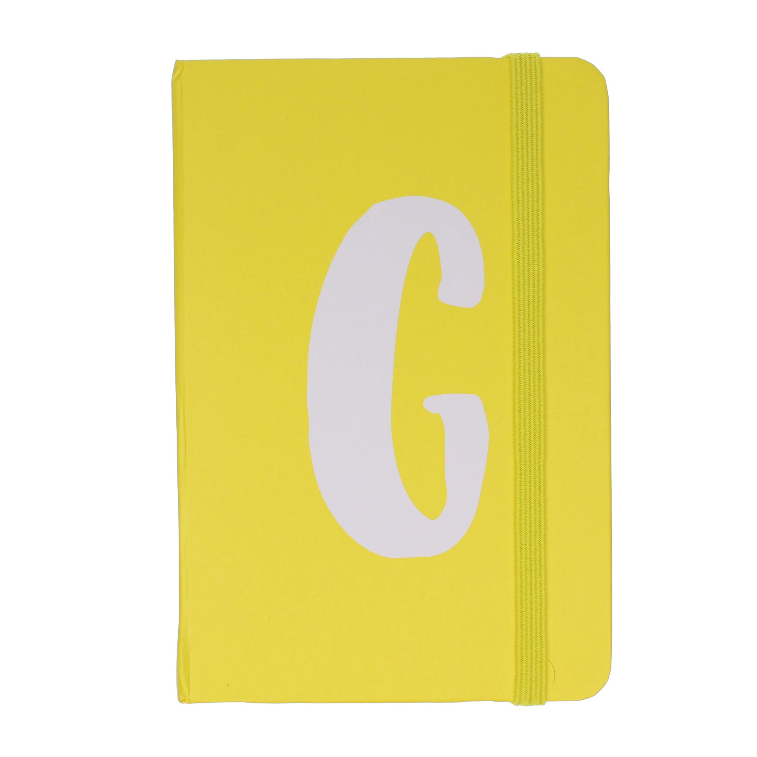 Personalised Monogram Initial A6 Hardback Ruled Pocket Notebook Letter G — image 1