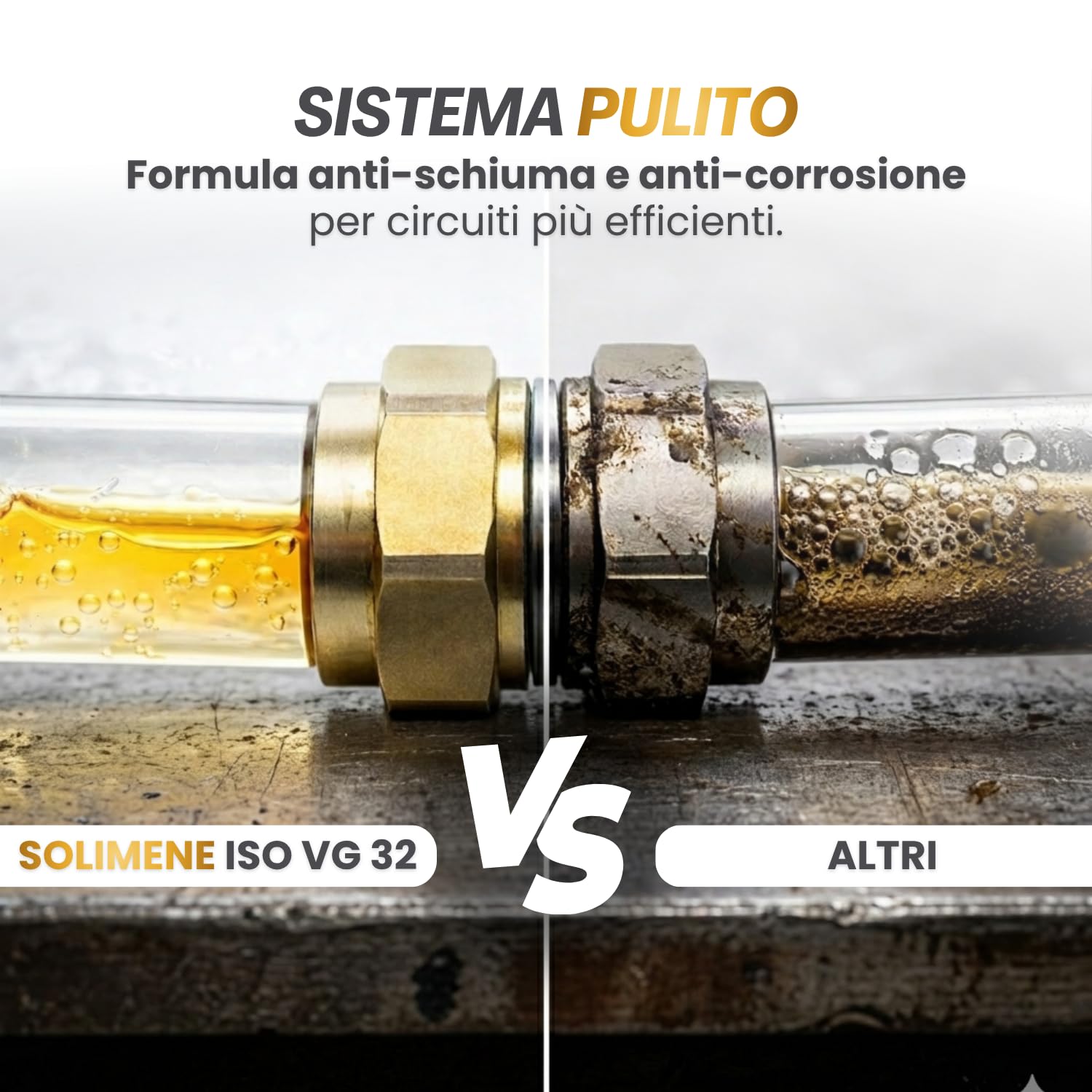 Olio Idraulico ISO VG 32 HLP 1L – Hydraulic Oil Anti-Usura e Anti-Schiuma per Muletti, Trattori, Spaccalegna, Transpallet e Pompe Idrauliche – DIN 51524 Parte 2 (ISO L-HM)