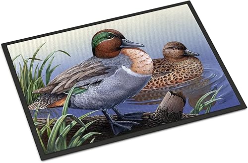 Caroline's Treasures PTW2057JMAT - Tapete para puerta delantera, 24 x 36 pulgadas, para interiores y exteriores, antideslizante, lavable, de pelo