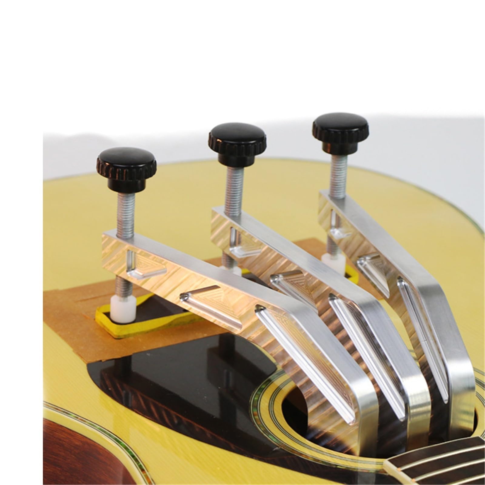 narzędzia do naprawy gitar Klipsy Do Mocowania I Mostka Gitarowego Nakrętek Zaciski G Pękania Płyty Rezonansowej Narzędzia Naprawy(3 packs)