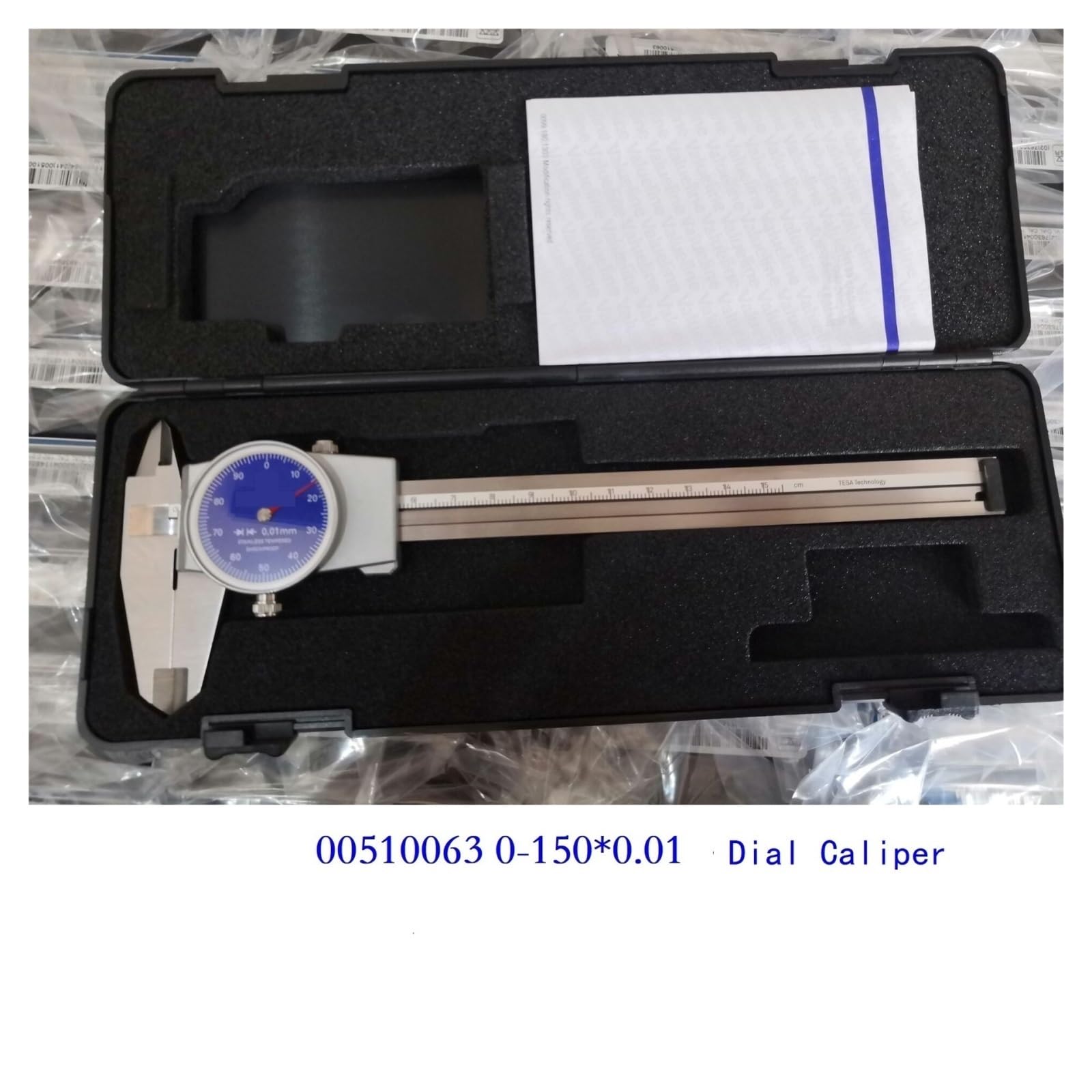 Calibro A Quadrante 0-150 * 0,01 Articolo 00510063 0-200 0,01 0,02 0-300 0,02(0-150 0.01)
