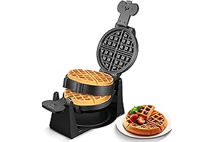 Stuffed Waffle Maker Flip - 8 Slices in 3 Minutes