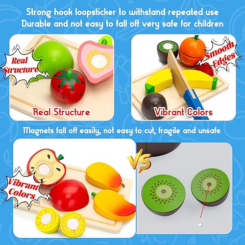 Miniatura 6 de Juegos de comida de juego de madera