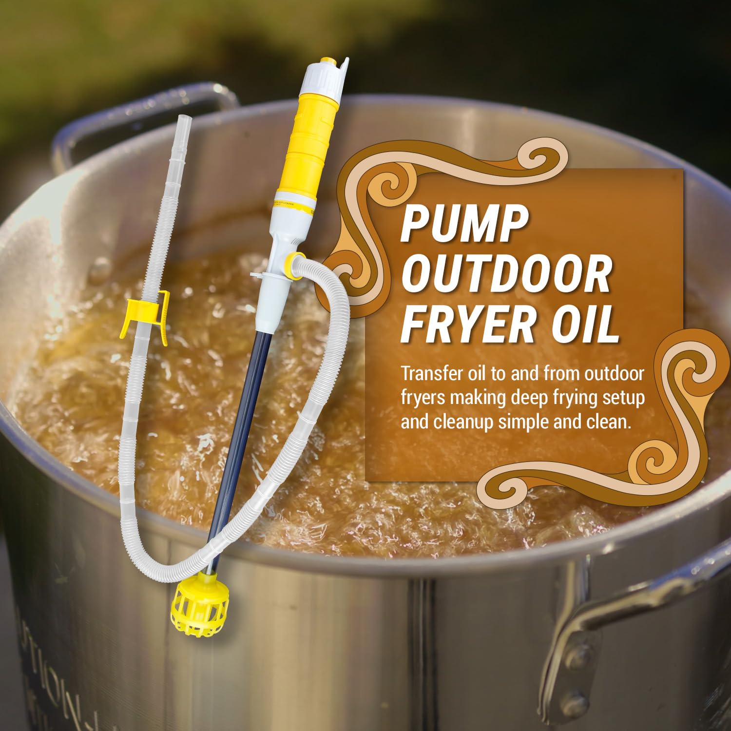 Tera Pump 2nd Gen Battery Powered Cooking Oil Filter Pump