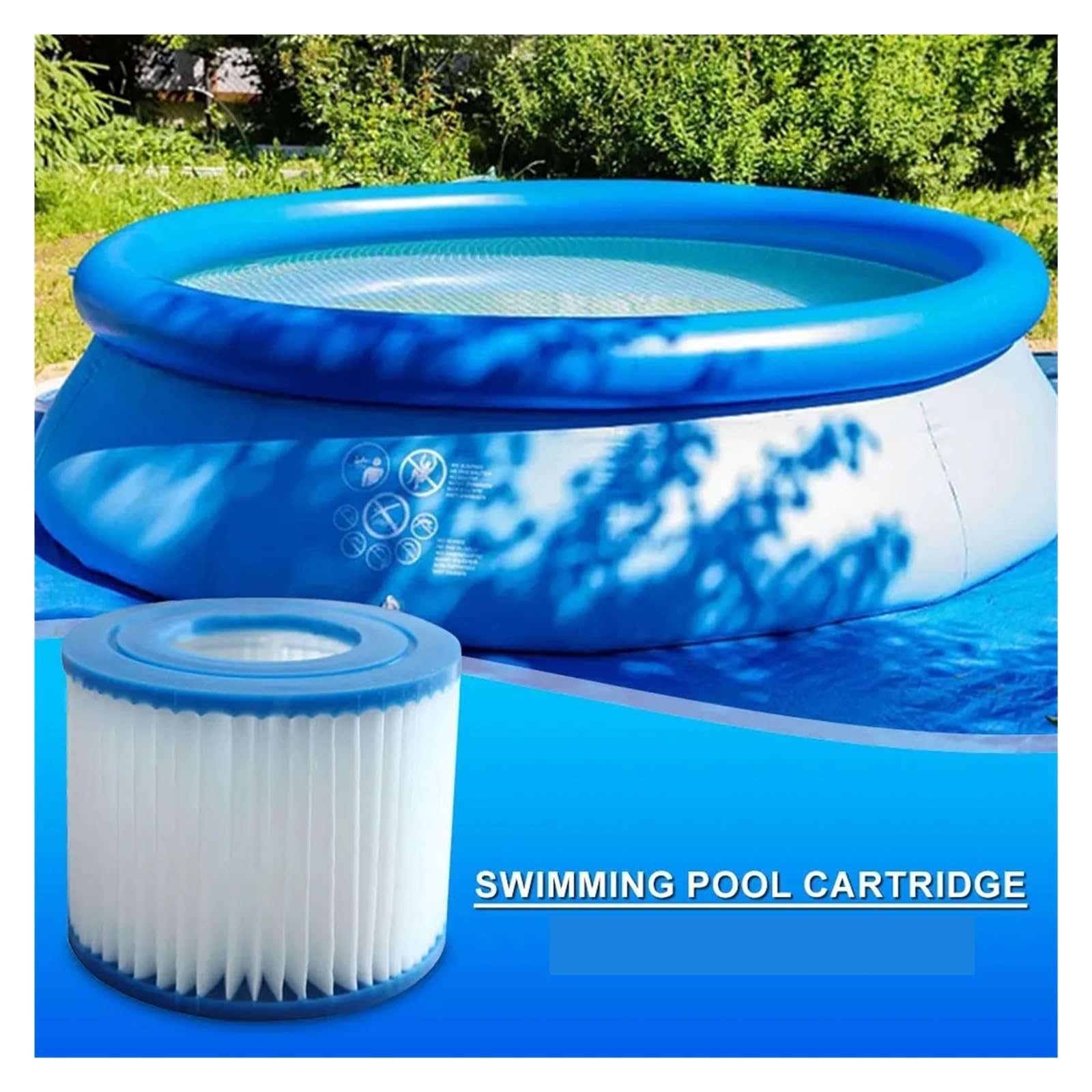 Filtre de Piscine VI, Compatible avec Flowclear, Piscine(B)