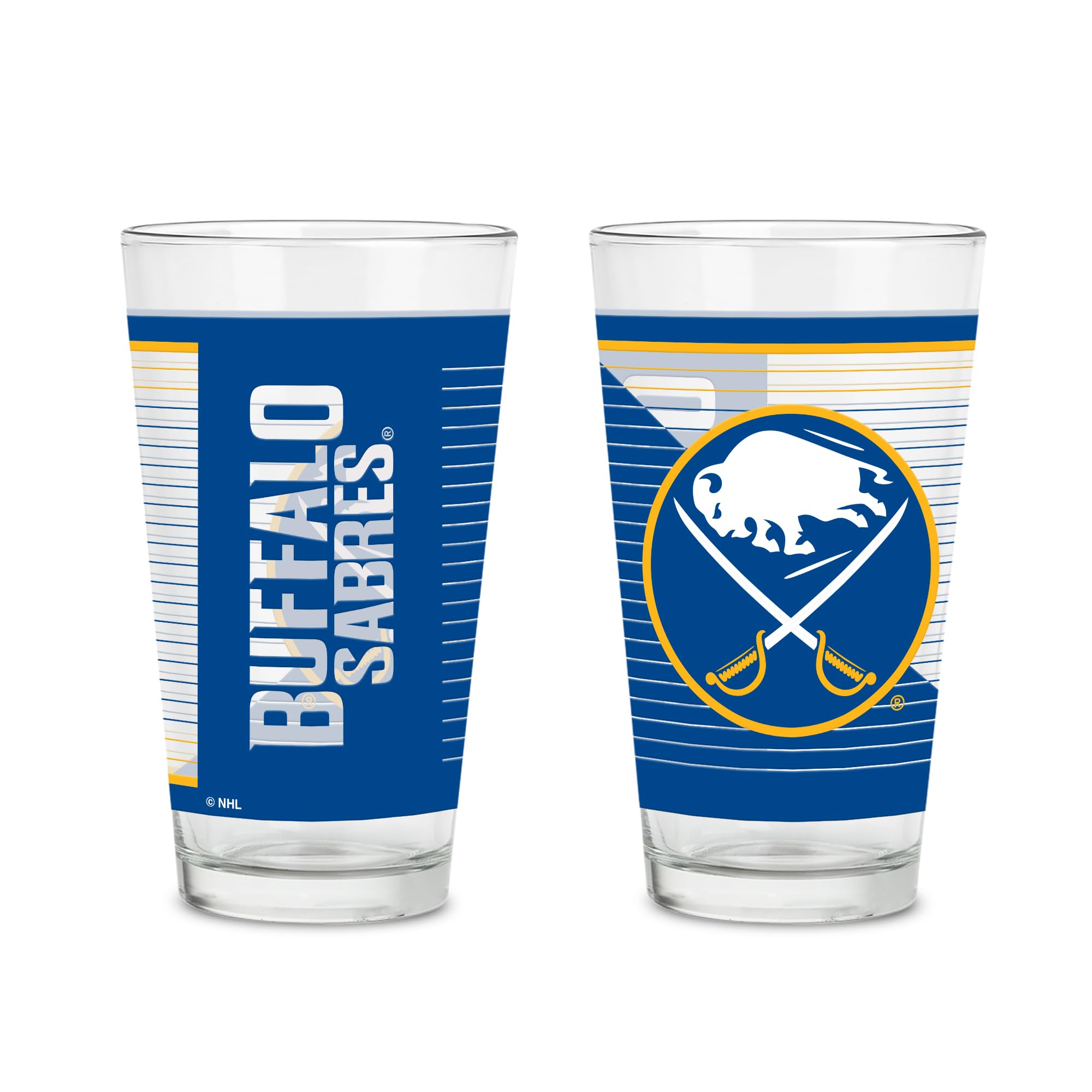 Verres à pinte Buffalo Sabres NHL parfaits pour vos soirées match de hockey