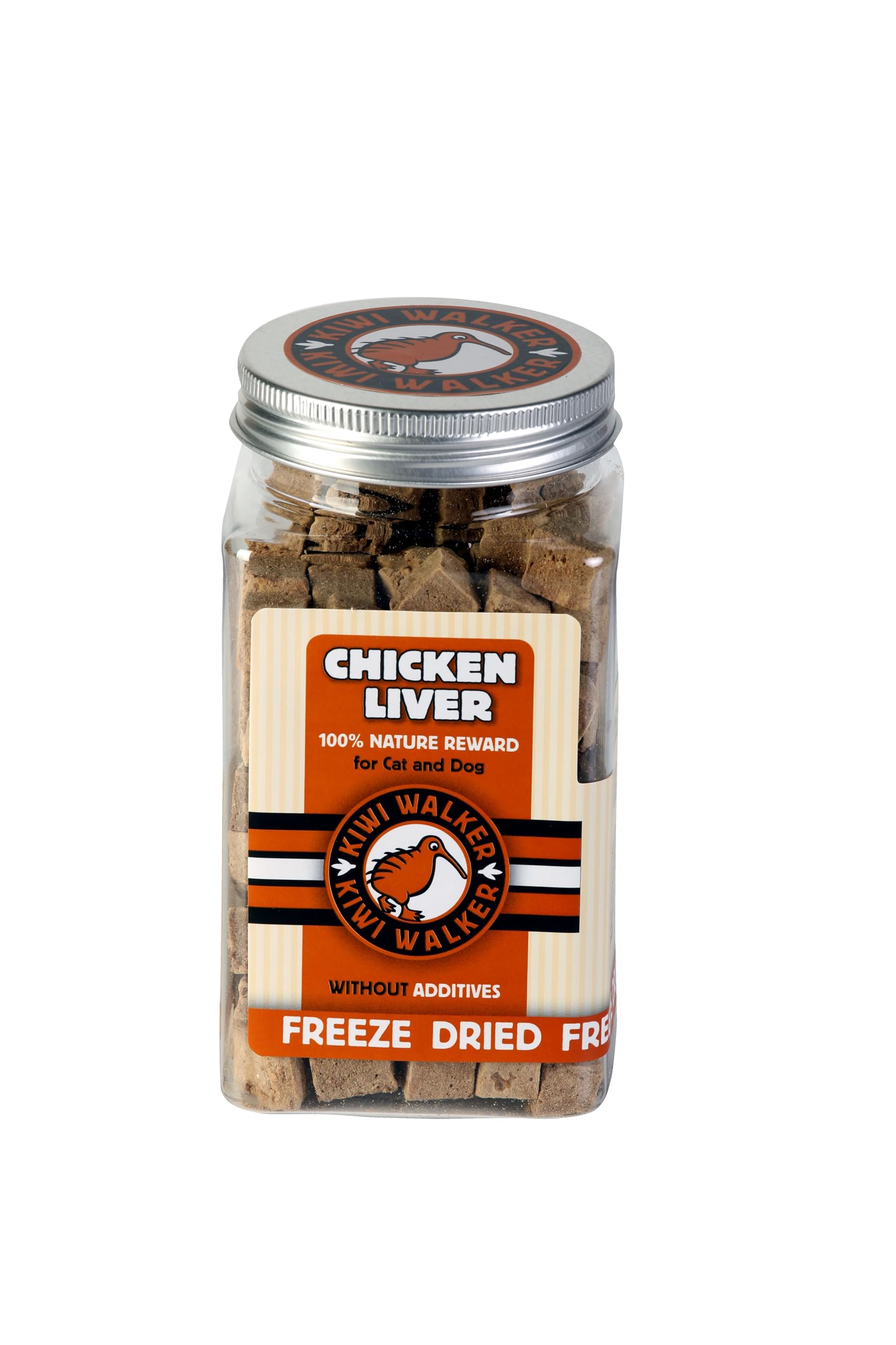 Freeze Dried Grain Free Snack Duck Cubes Cat and Dog Treats - 80G
