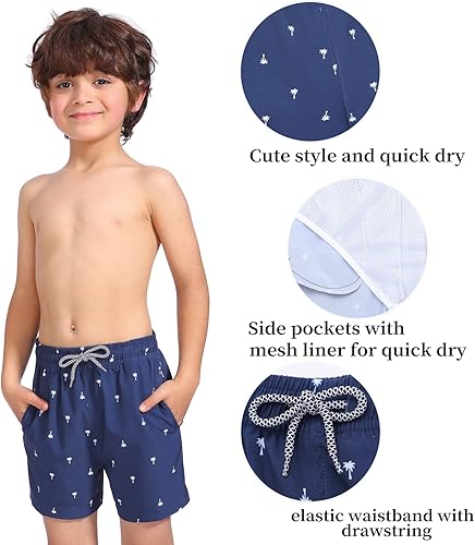 Miniatura 4 de FEITAI Traje de baño para niños pequeños, trajes de baño para niños, trajes de baño para niños pequeños