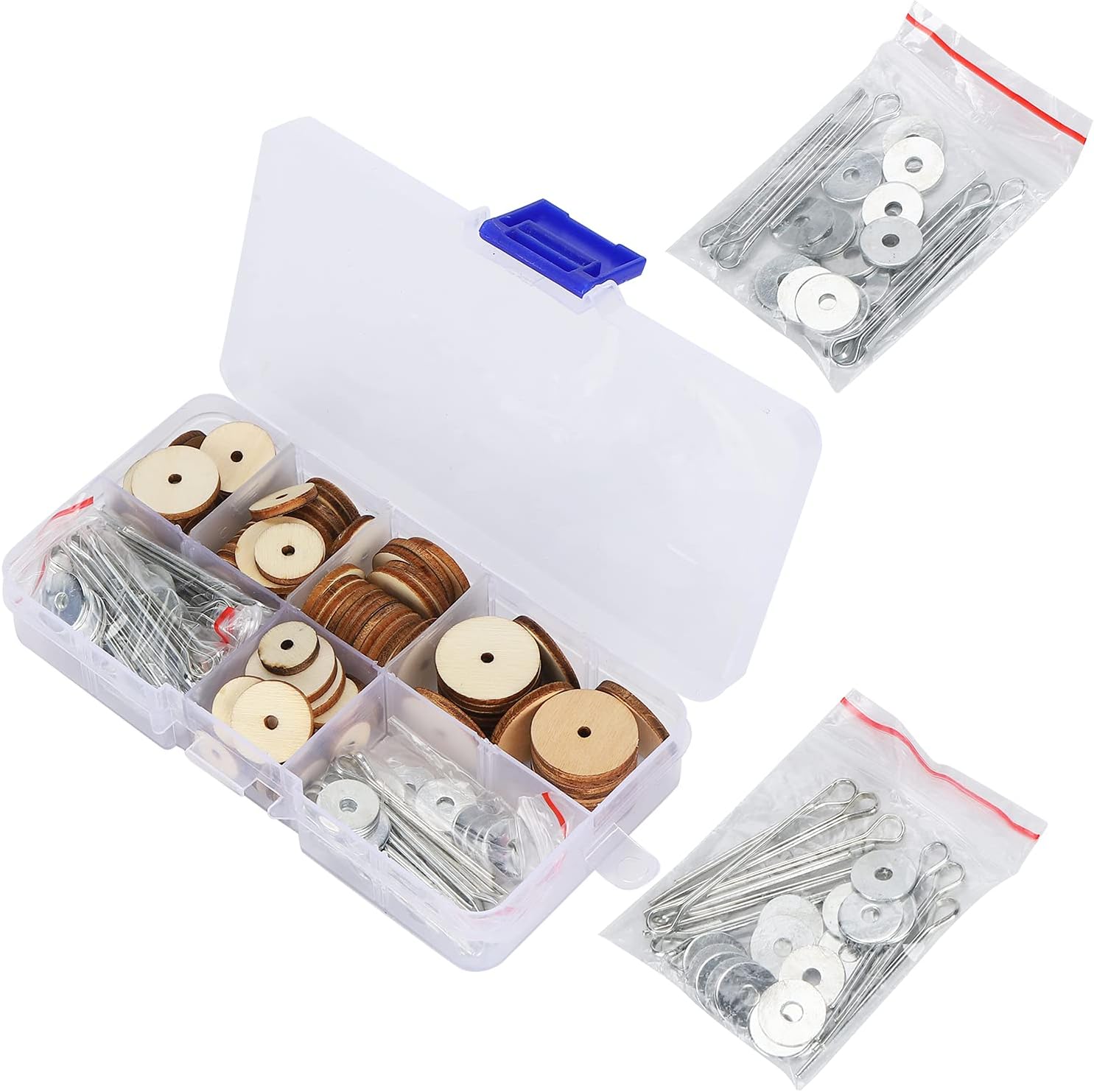 50 Set Doll Joints Cotter Pin,Movable Engage Bolt Doll Joints for Teddy