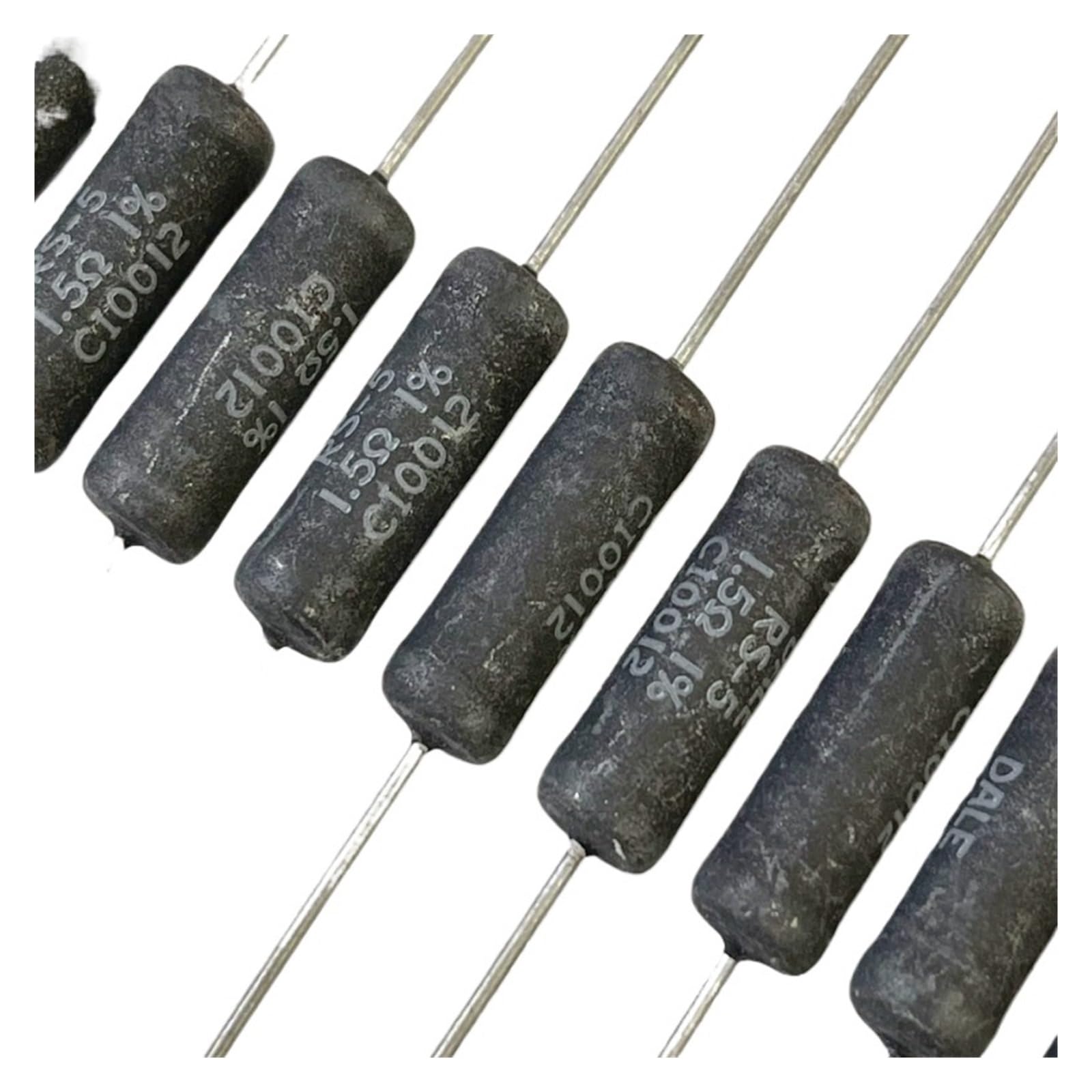 BALYDLUL 4pcs 1.5R 75R 270R 710R 4.096K 5W resistor(710R 5W)