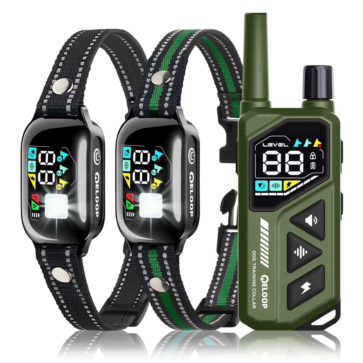 ELOOP Smart Dog Training Collar for 2 Dogs