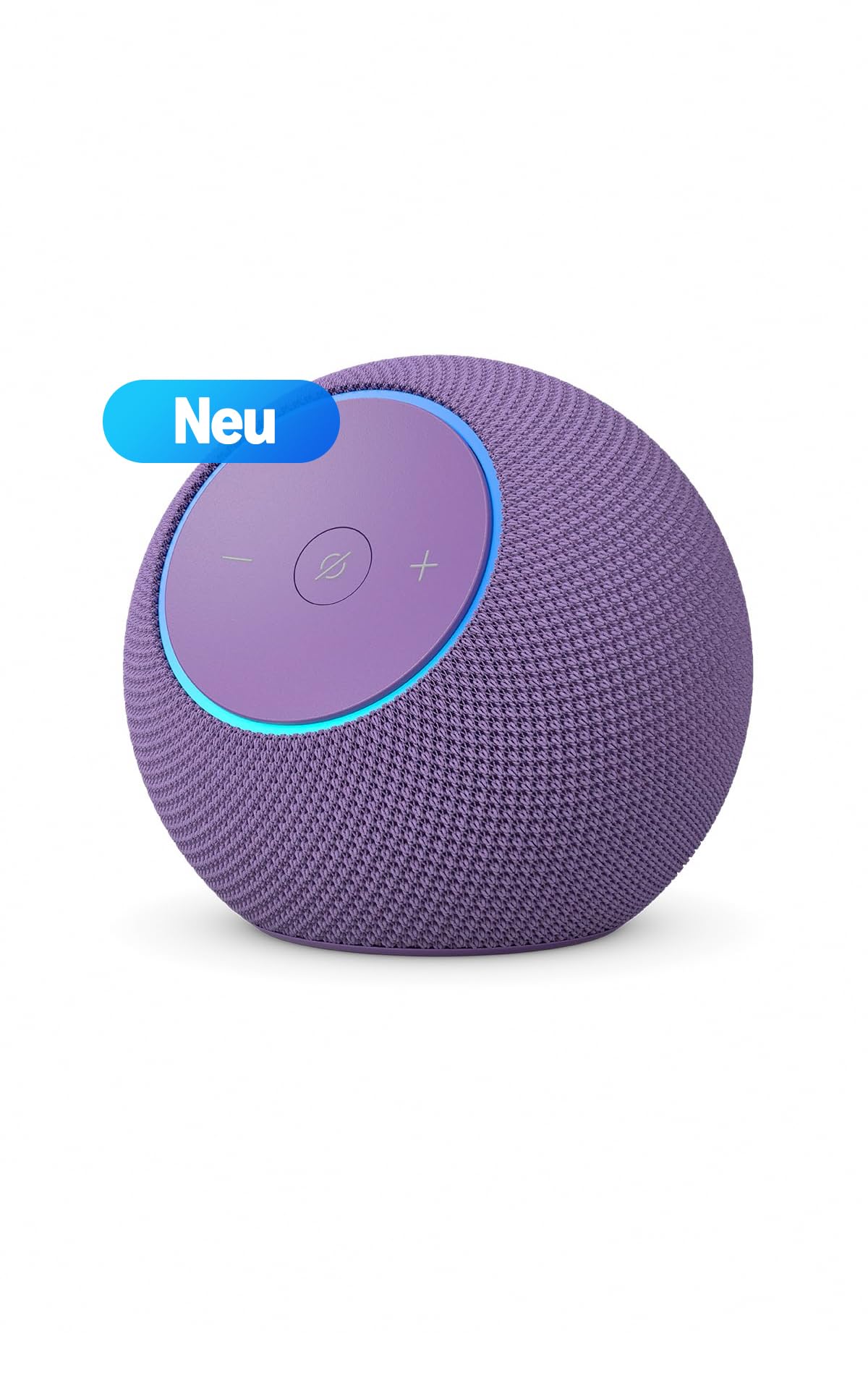 Zertifiziert und generalüberholt Amazon Echo Dot Max (neueste Generation), Alexa-Lautsprecher mit raumfüllendem Klang und integriertem Smart-Home-Hub, Amethyst