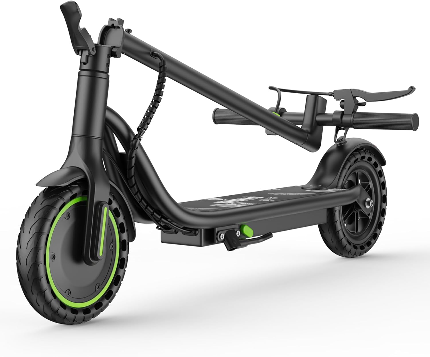 Electric Scooter for Adults, 350W Motor, 19 MPH Top Speed, 15 Miles Range, Foldable Lightweight E Scooter with APP Control, Dual Braking, 8.5" Solid Tires, Commuter Electric Scooter for Adults & Teens