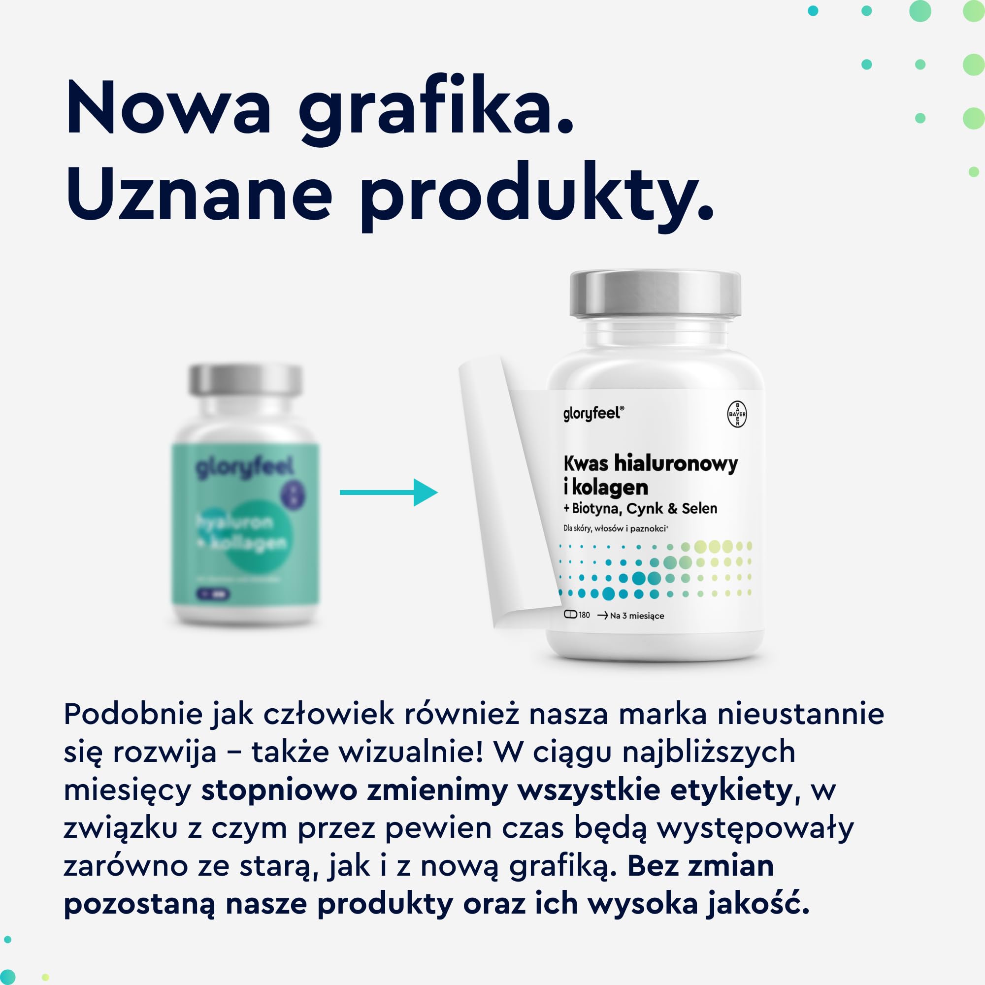 Hialuron + Kolagen, 180 Kapsułek, Kompleks dla Skóry i Włosów z Biotyna, Witamina C, Cynk, Selen i Ekstrakt z Bambusa, Testowane Laboratoryjnie, Wyprodukowano w DE bez Dodatków, Suplement Diety