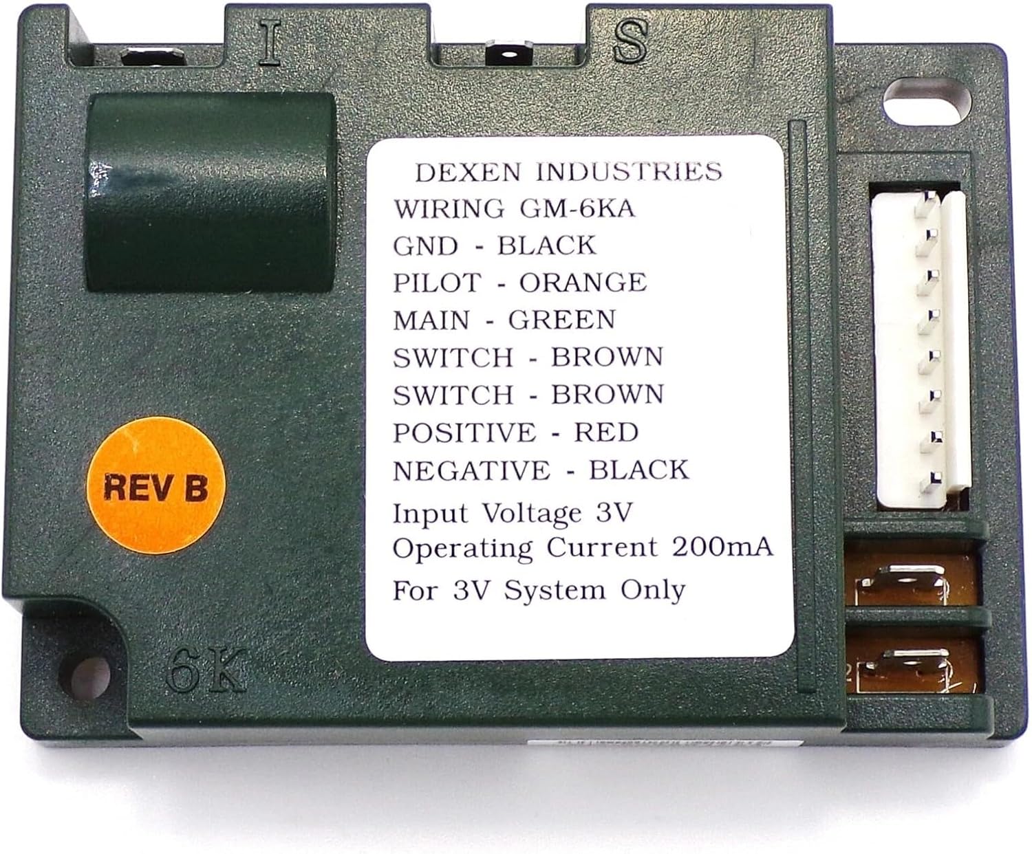 SRV593-592 Electronic IPI Control Module for HHT Heat & Glo Heatilator Quadra-Fire Gas stoves and fireplaces GM-6KA, Gas Fireplace Ignition Module