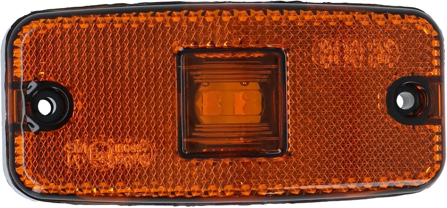 AB Tools LED Trailer/Caravan Amber Side Marker Light/Lamp