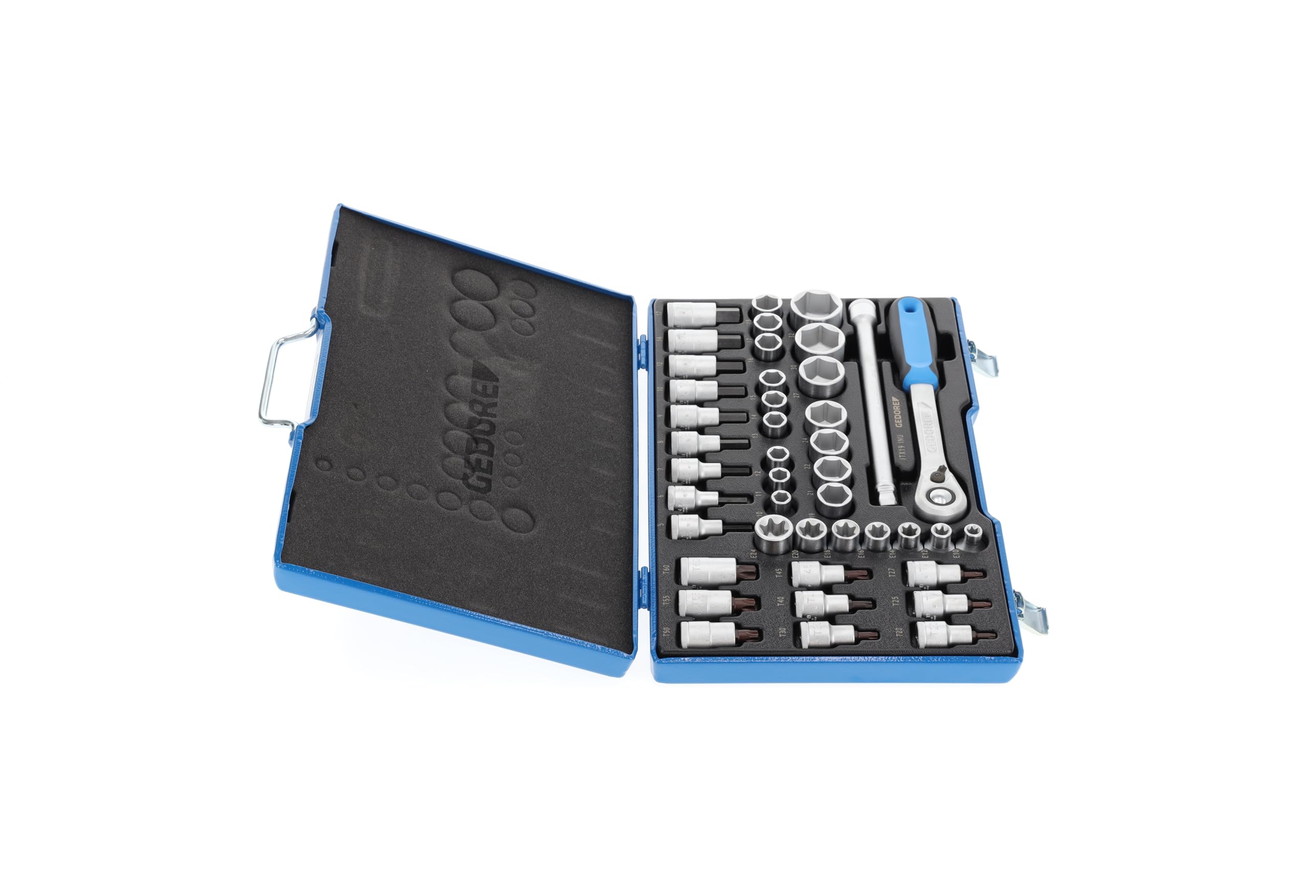 Zestaw końcówek klucza nasadowego 1/2" ITX19INU-20, 42-cz. GEDORE