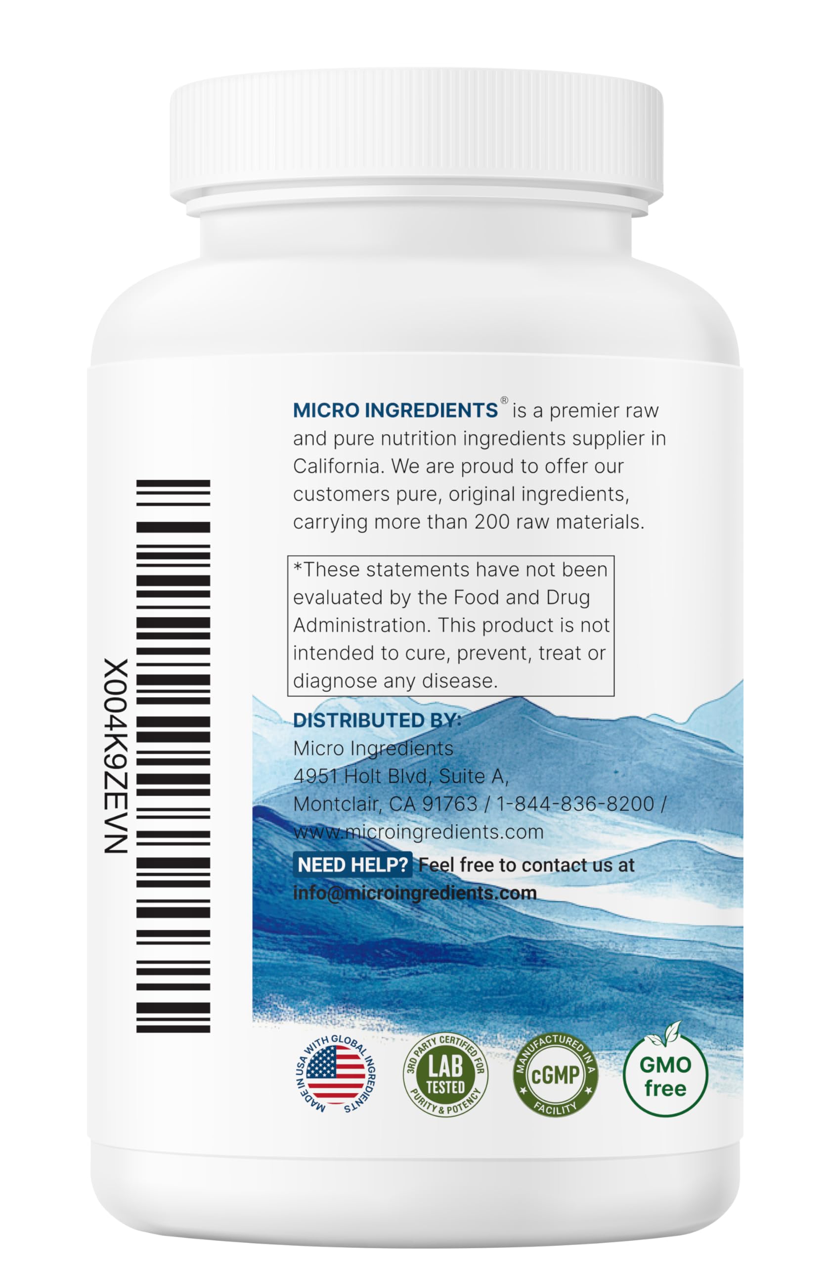 Micro Ingredients Glutathione 1,000mg, 120 Veggie Capsules | Extra Strength Reduced Glutathione + Active Antioxidant Form | Liver Health & Immune Support Supplement | Non-GMO, Gluten Free, Vegan — Amazon image 7