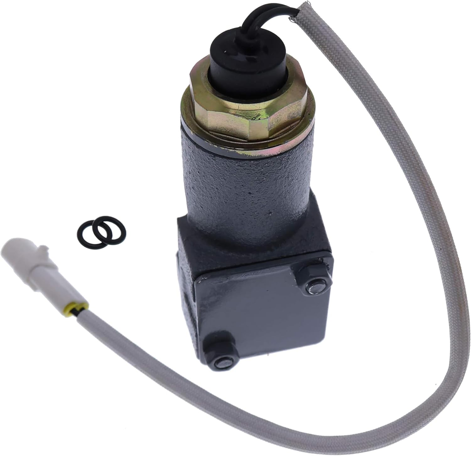 JEENDA 9147260 9120292 AT154524 9098250 9120191 High Speed Solenoid valve Compatible with Hitachi Excavator EX120-2/3 EX200-2/3 EX100-2 & John Deere Excavator 490E 790ELC 790E