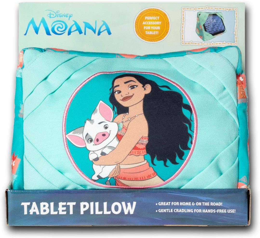Disney Moana Kids Children Toddler Tablet Throw Pillow Stand