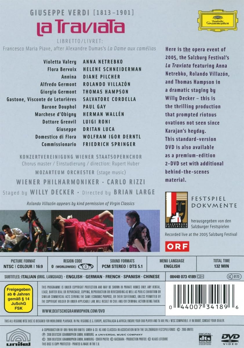 Verdi : La Traviata