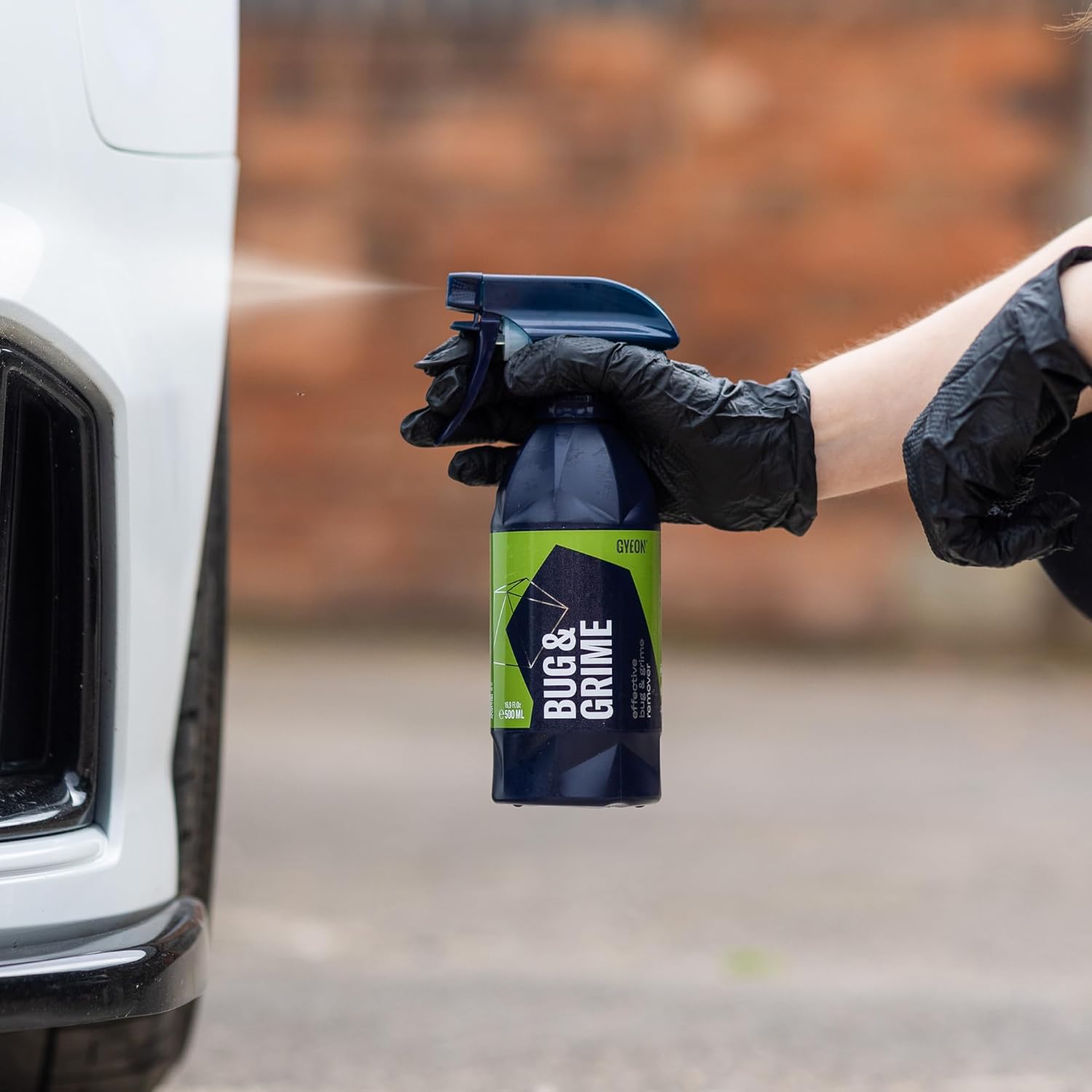 Gyeon Bug & Grime Remover Safe Ceramic Coating Cleaner Tar Tree Sap Road Film Oily Residue Paint Glass Trim Safe Pre Wash Detail Spray Ceramic‑Friendly Finish - Image 5