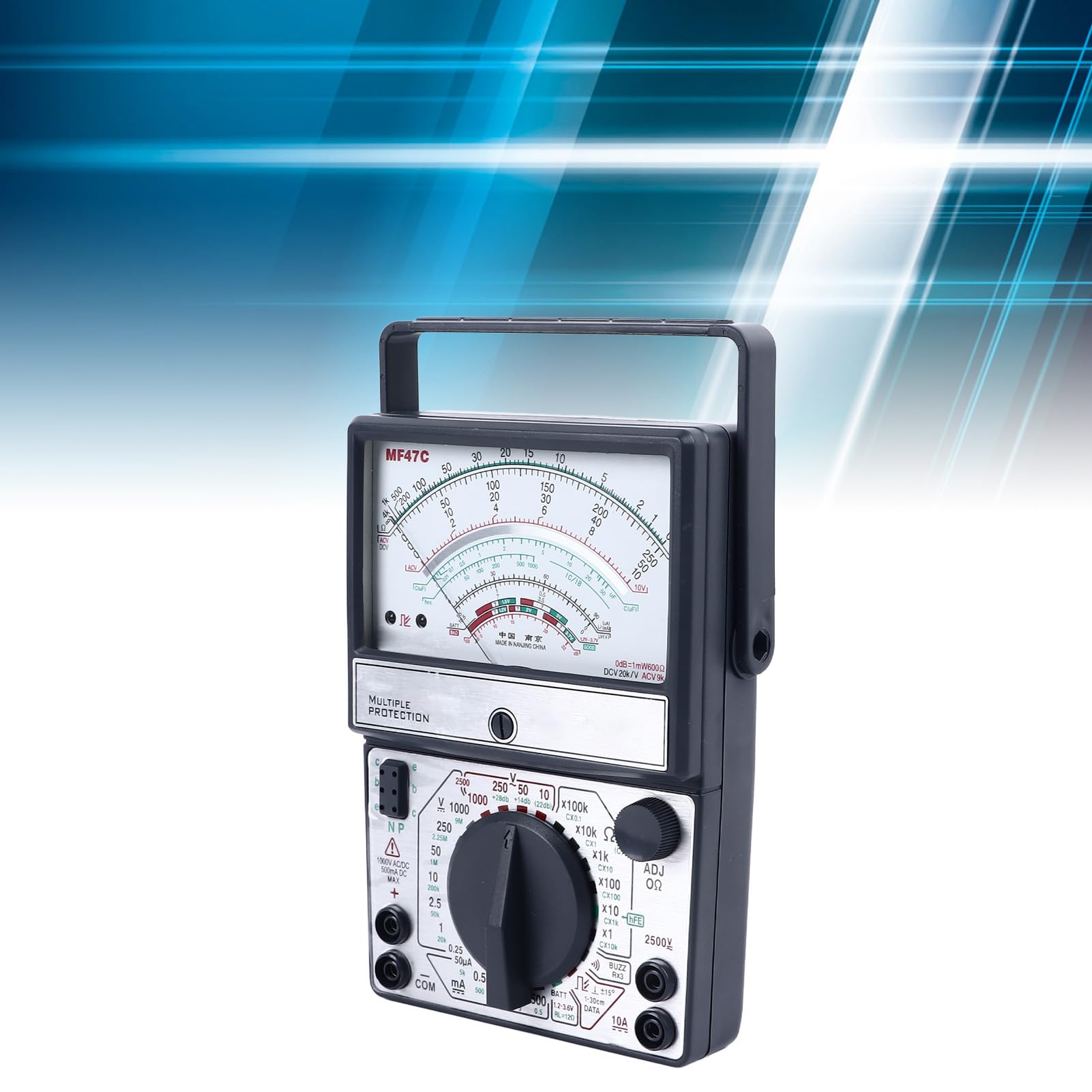 Analoges Zeigermultimeter, hochgenaues Zeigermultimeter, multimechanisches Multimeter für die Industrie, für industrielle und elektrische Reparatur