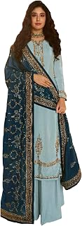 Heavy Embroidery Work Pakistani Indian Ready to Wear Shalwar Kameez Palazzo Dupatta Suits