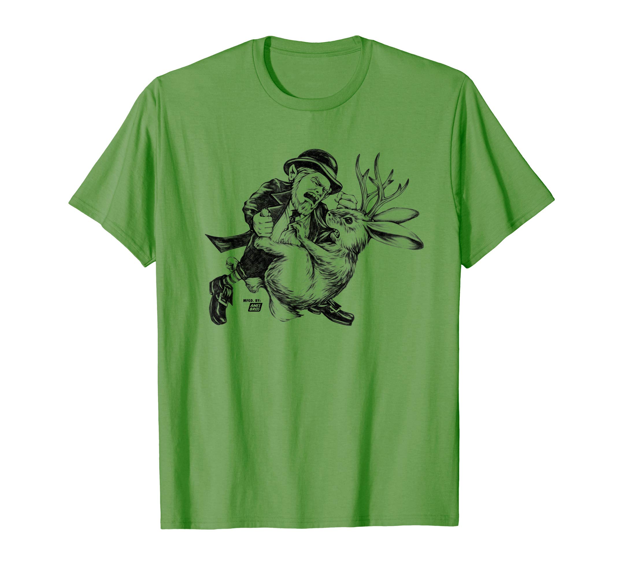 Ames BrosLeprechaun vs Jackelope T-Shirt