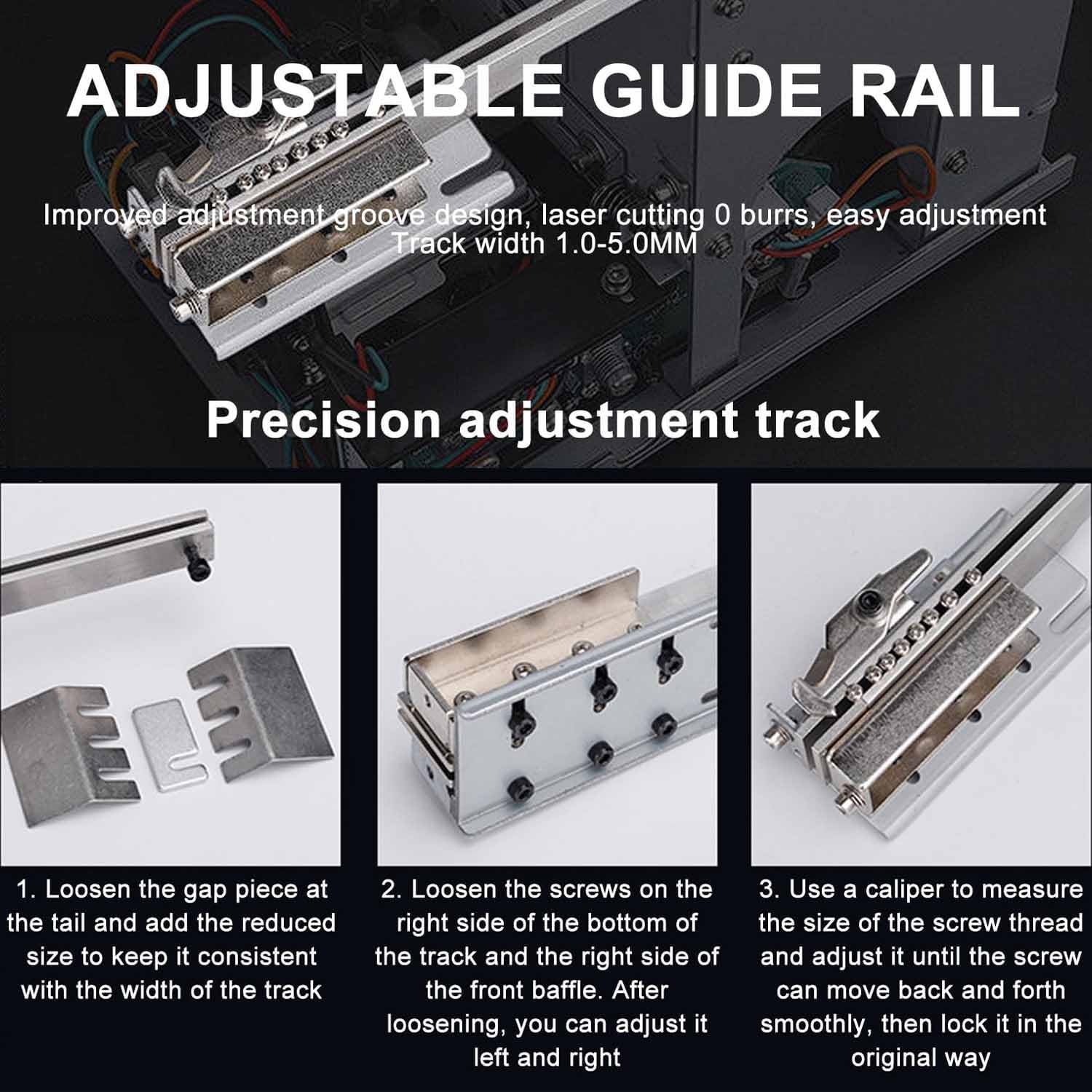 Máquina alimentadora automática de tornillos para producción industrial, capacidad de 500 cc, asas de tornillos M1.0 a M5.0 de hasta 20 mm de longitud