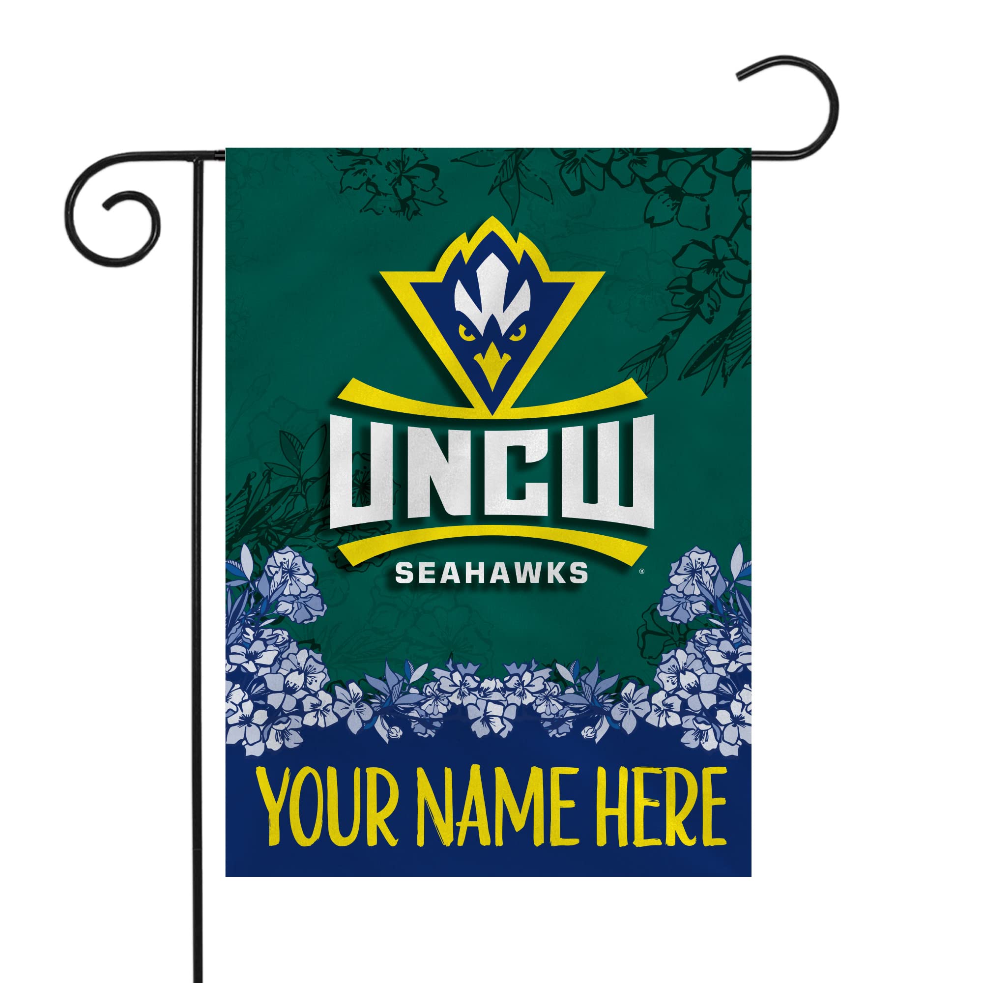 Rico Industries NCAA Standard/Primary Personalized Garden Flag