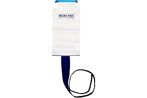 Relief Pak Insulated Ice Bag with Foam Belt and Hook and Loop...