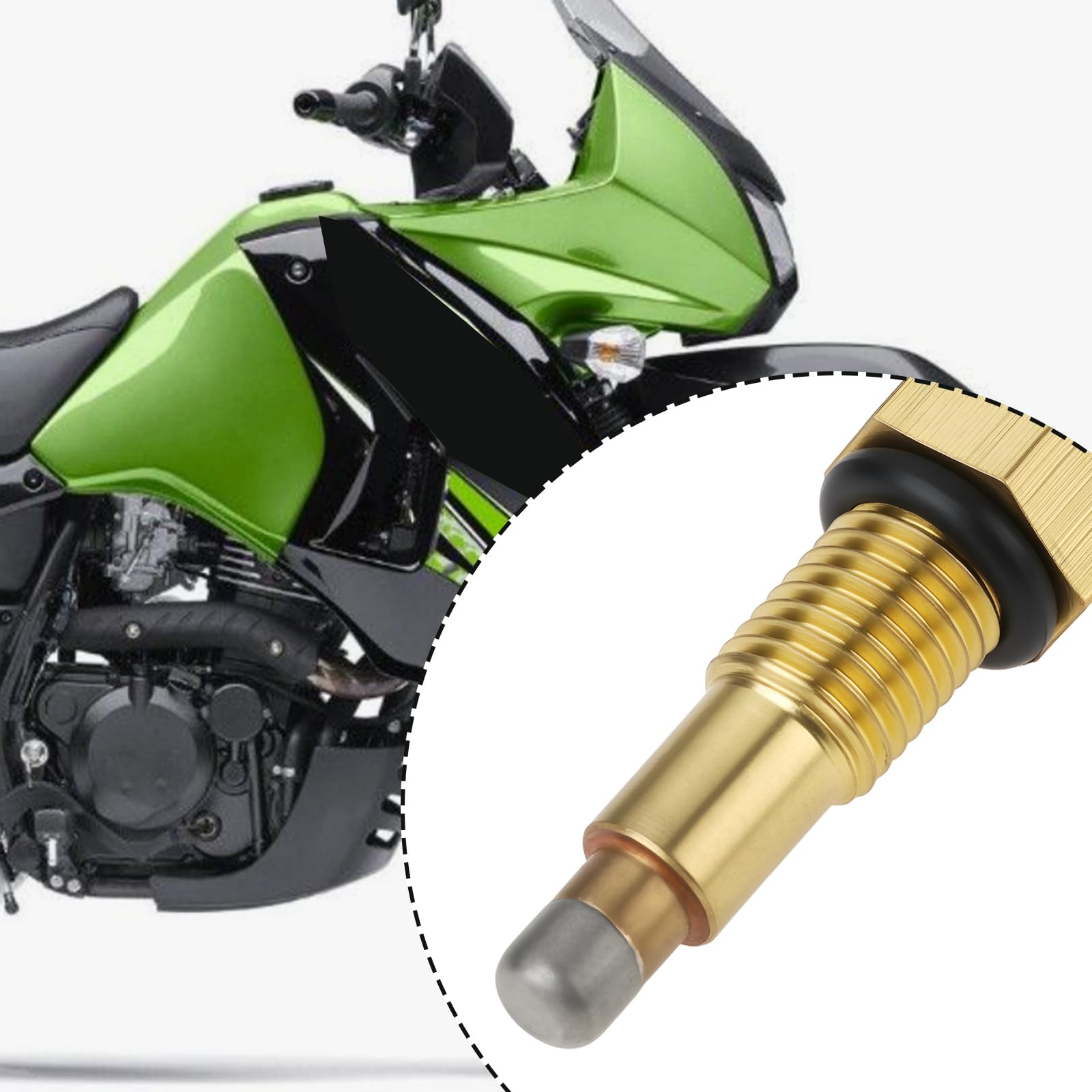 ECSiNG Sensor de Temperatura para Motocicleta 4BA-82560-00 5KM-82560-00-00 Compatible con Kawasaki KLR650 KL650 KL600