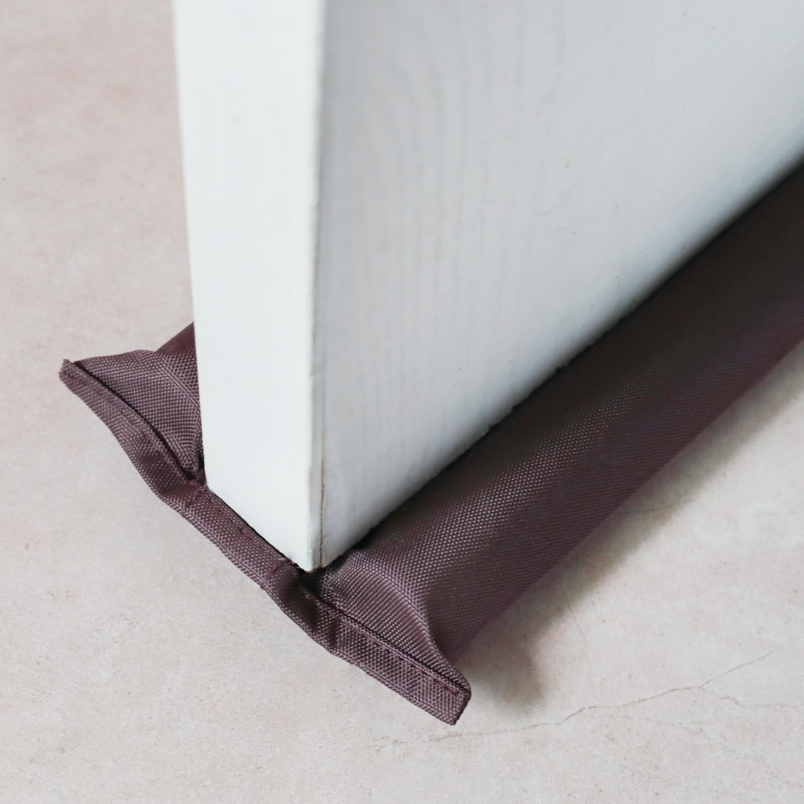 Under Door Draft Stoppers for Bottom of Door Fits 30” to 36” Door Draft Stopper Under The Door Draft Blocker Double Side Door Sweep Soundproof Under Door Gap Filler Blocks Noise Air Wind Stopper
