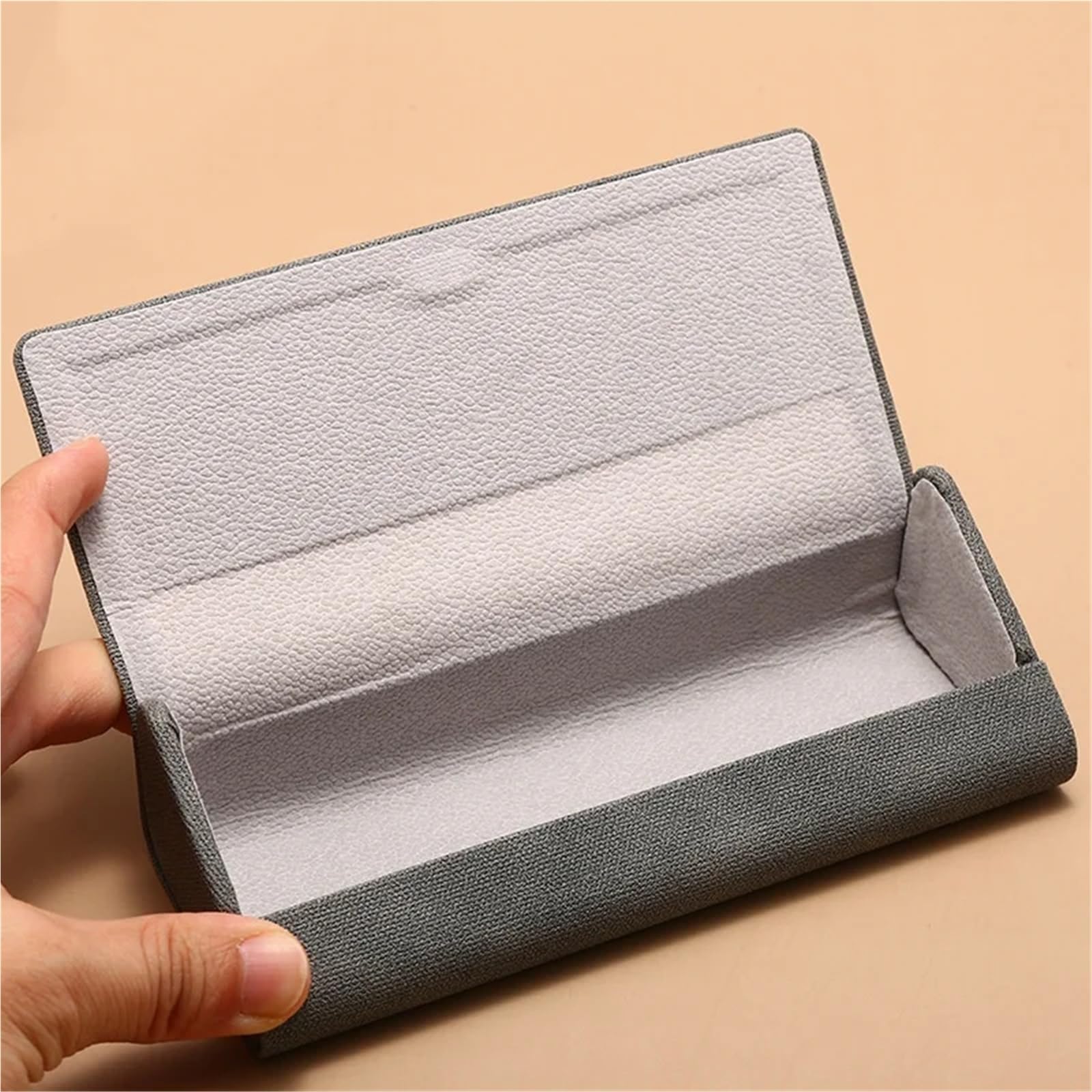 Custodia occhiali da sole Custodia Rigida Portatile Anti-pressione Con Motivo Triangolare For Occhiali per Elegante Portatile